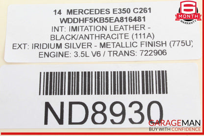 12-18 Mercedes W212 E350 SLK350 Engine Motor Starter Bosch 2769062300 OEM