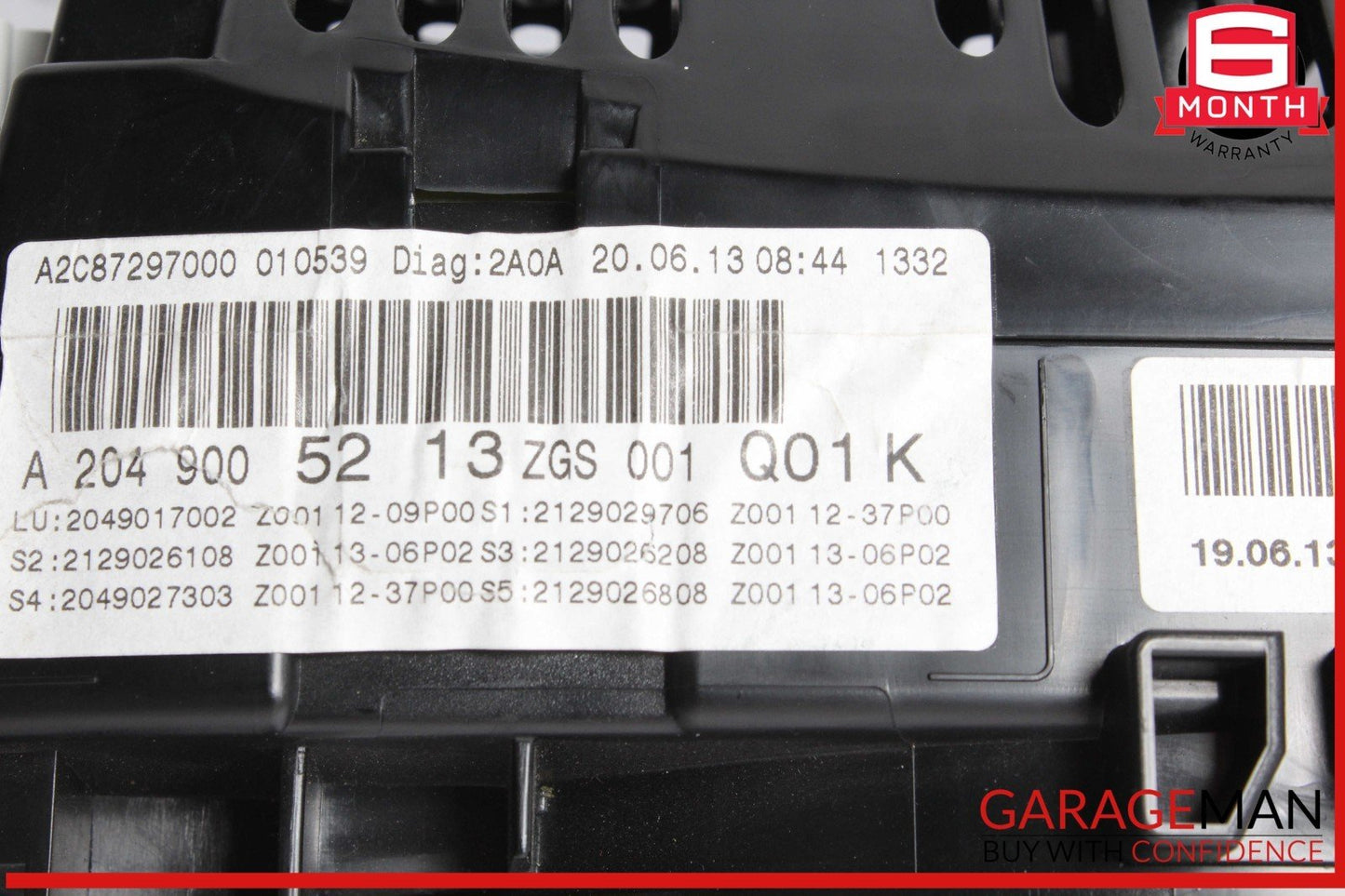 12-14 Mercedes W204 C250 Speedometer Odometer Instrument Cluster Gauge OEM
