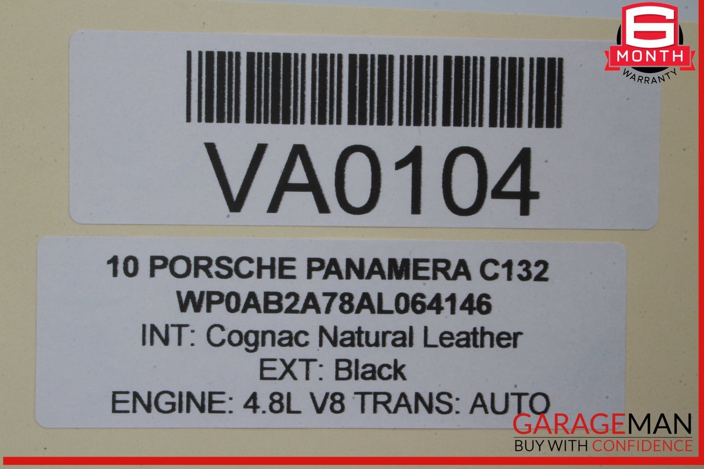 10-13 Porsche Panamera 970 Rear Right Passenger Side Tail Light Lamp OEM