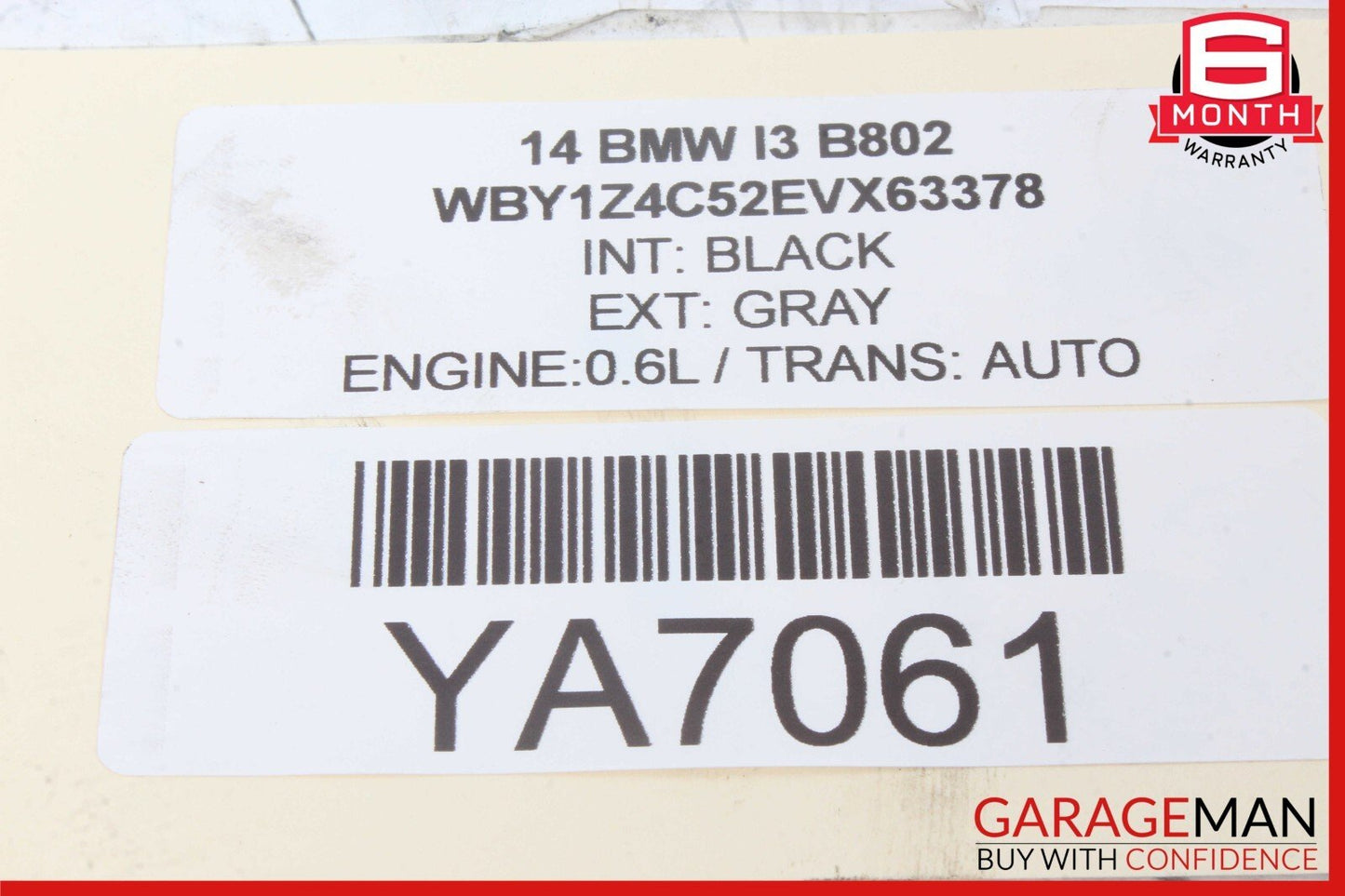 14-21 BMW i3 I01 Hybrid Front Right Passenger Side Spindle Knuckle Hub OEM