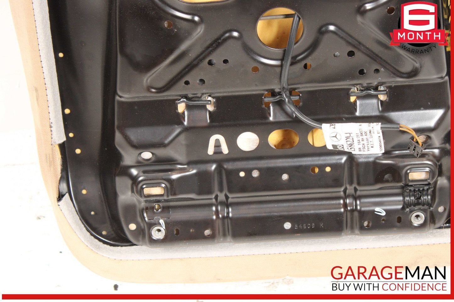 09-13 Mercedes W164 ML350 R350 Front Right Side Bottom Lower Seat Cushion OEM