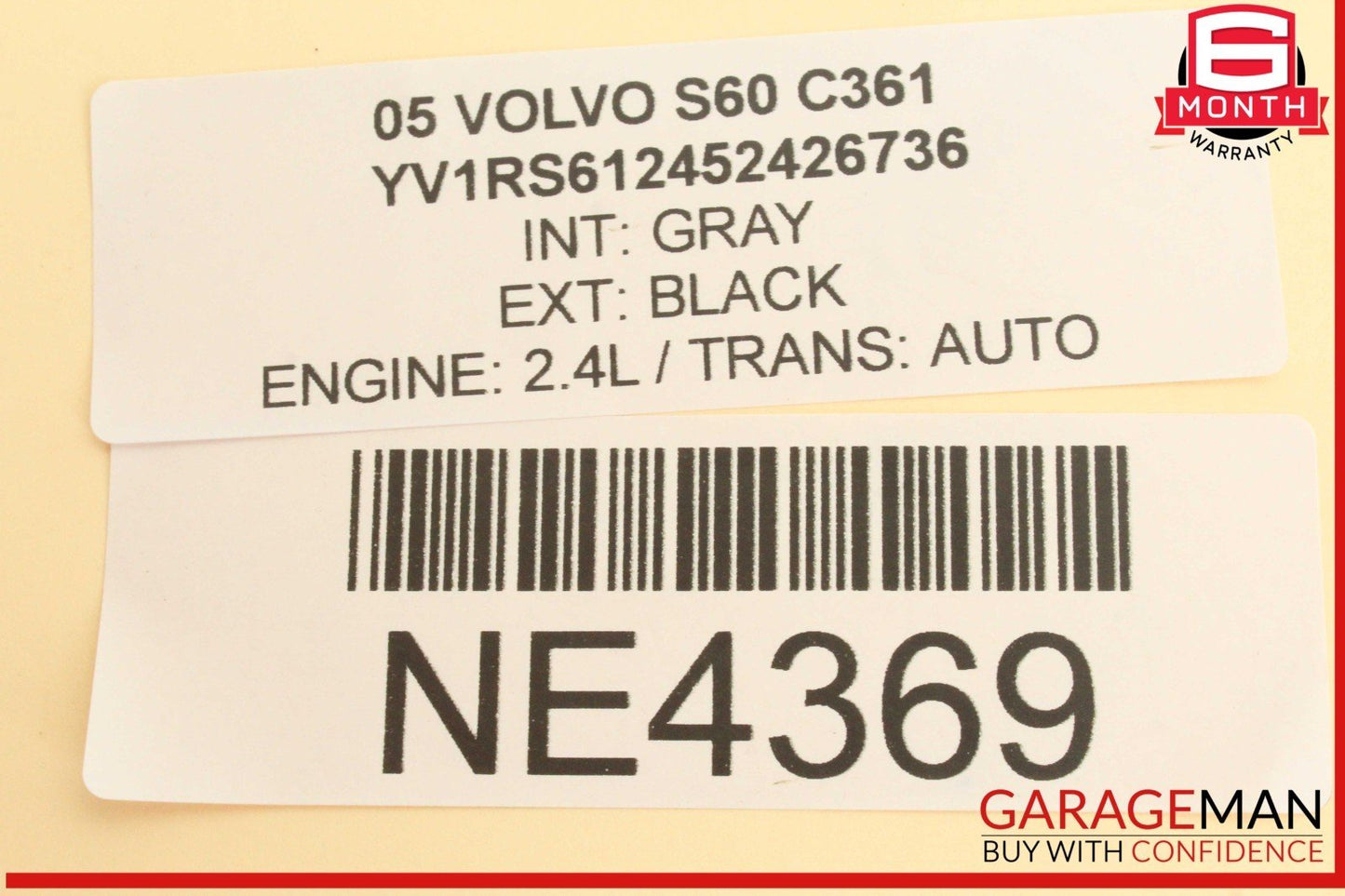 01-07 Volvo S60 S80 V70 XC70 Front Right Side Bumper Support Bracket OEM