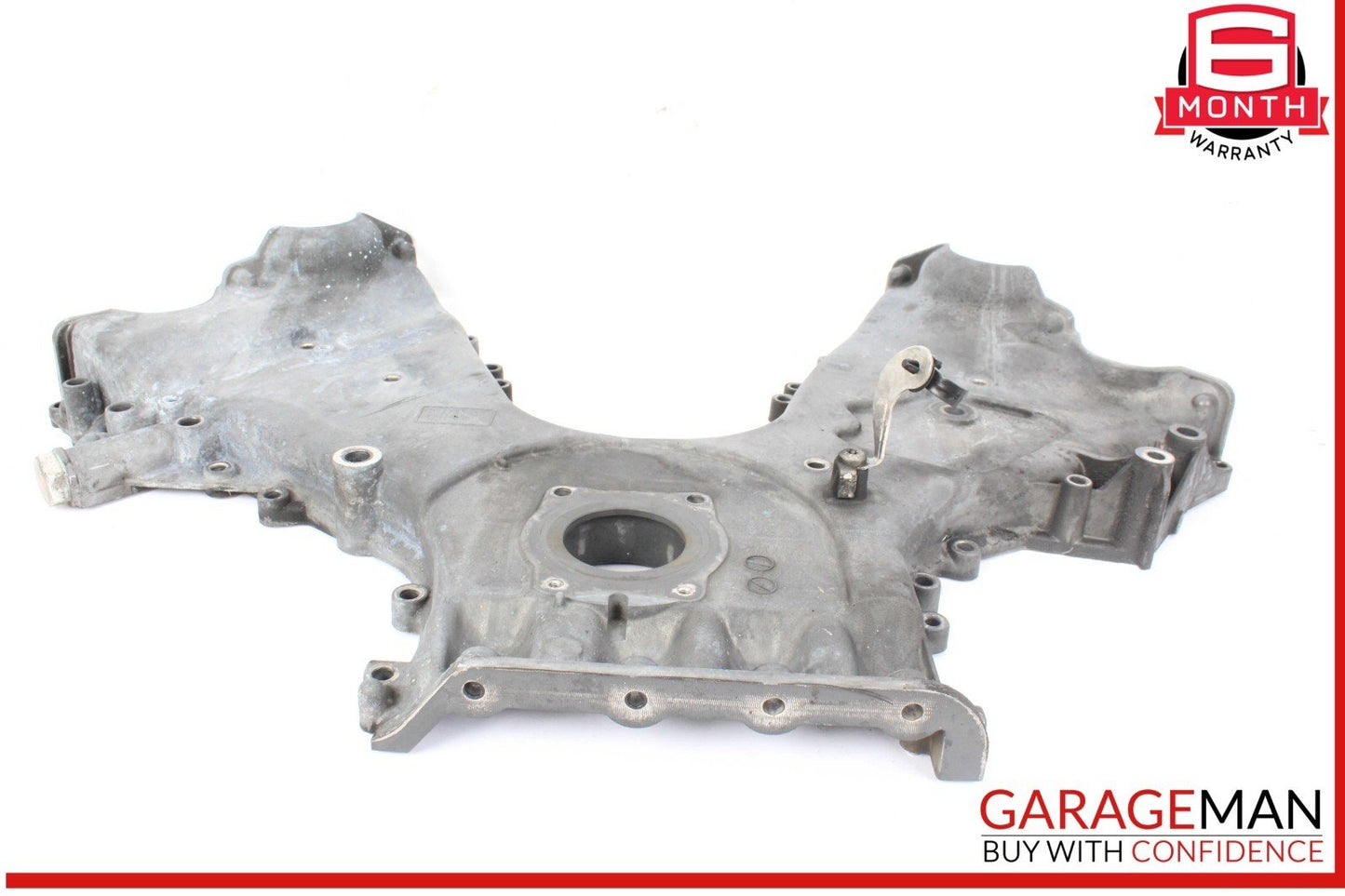 10-16 Porsche Panamera 970 Cayenne 958 4.8L Engine Lower Timing Cover Chain OEM