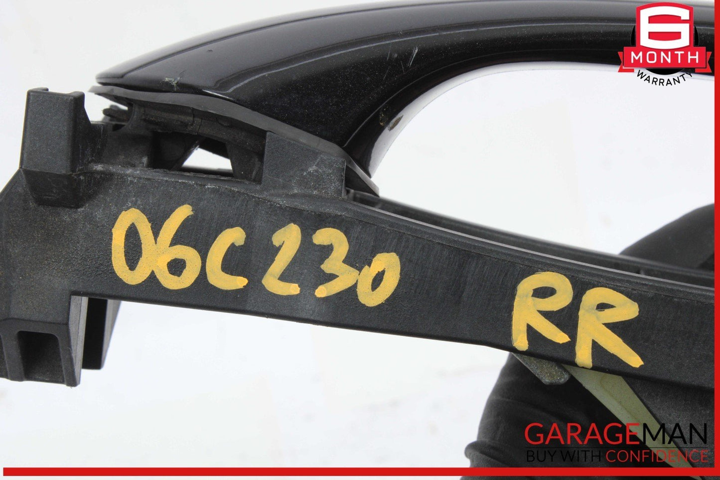 01-07 Mercedes W203 C230 Rear Right Side Exterior Door Handle Black OEM