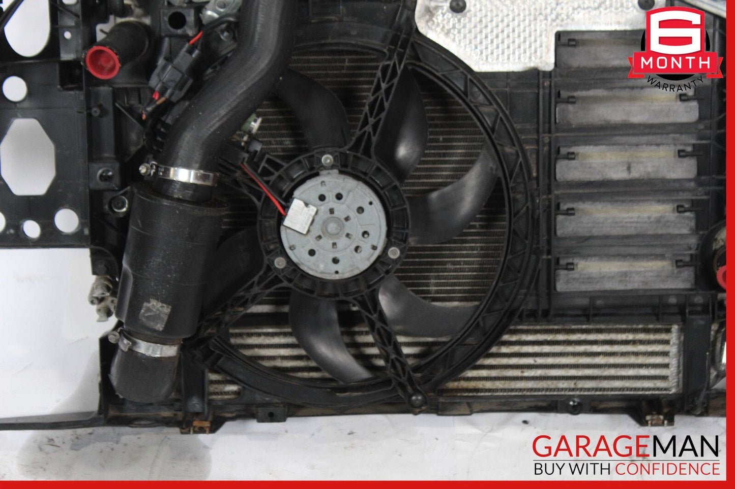 07-10 Mini Cooper Engine Cooling Radiator AC Air A/C Condenser Assembly OEM