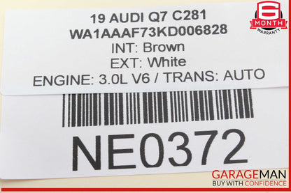 17-24 Audi Q7 Rear Left or Rear Right Side Lower Control Arm 4M0505311J OEM