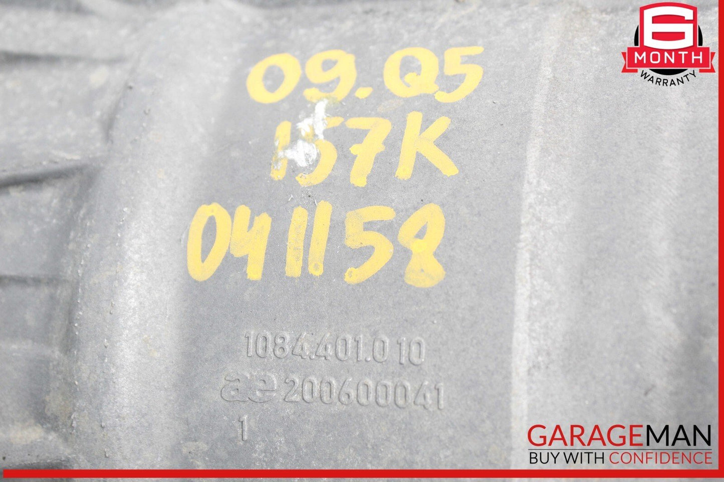 09-12 Audi Q5 3.2L Automatic 6 Speed Transmission 1084435040 OEM 157k