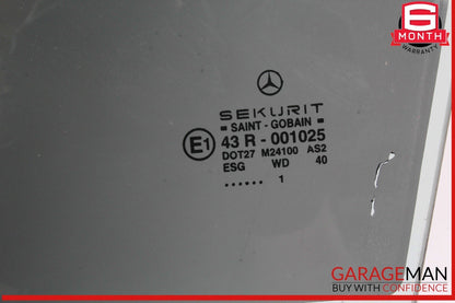 96-03 Mercedes W210 E320 Front Left Driver Side Door Window Auto Glass OEM