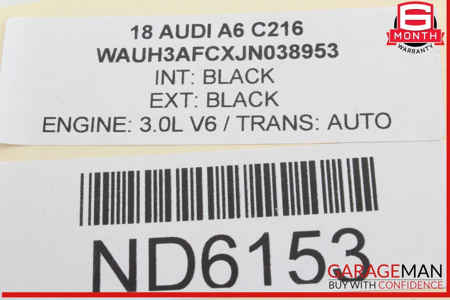 12-18 Audi A6 A7 Right Side Electric Cooling Fan Motor Brose 4H0959455AE OEM