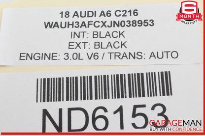 12-18 Audi A6 A7 Right Side Electric Cooling Fan Motor Brose 4H0959455AE OEM