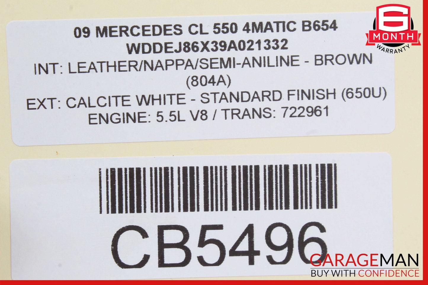 07-14 Mercedes W216 CL550 Front Left Side ABC Shock Strut Hydraulic OEM