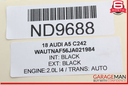 18-24 Audi A5 Front Right and Left Side Headrest Head Rest Set 8W6881902AF OEM