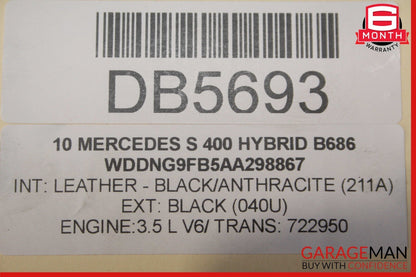 07-13 Mercedes CL550 S400 S550 Front Bumper Reinforcement Impact Rebar Assembly