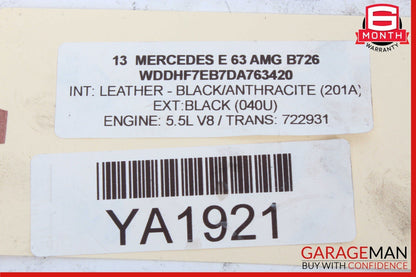 10-18 Mercedes W212 E63 AMG Rear Left Side Wheel Spindle Knuckle Hub Bearing OEM
