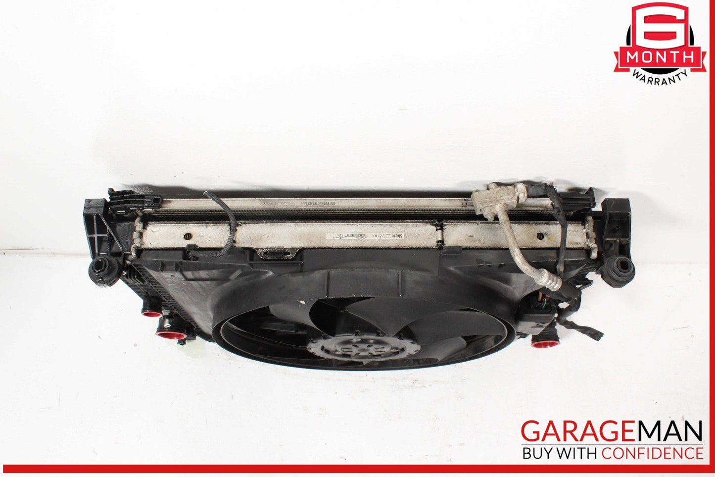 12-15 Mercedes X204 GLK350 Engine Radiator Condenser Cooling Fan Motor Assy