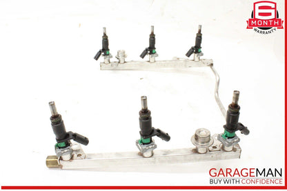 05-12 Mercedes W211 E350 SLK300 Fuel Injector Rail w/ Fuel Injectors OEM