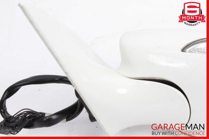 07-09 Mercedes W216 CL550 CL600 Front Left Side Mirror Door Rear View White OEM