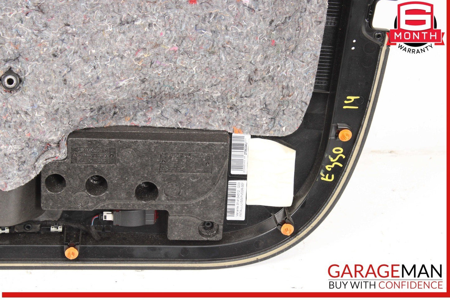 14-17 Mercedes W207 E350 E400 Coupe Front Left Interior Door Panel Trim Assembly