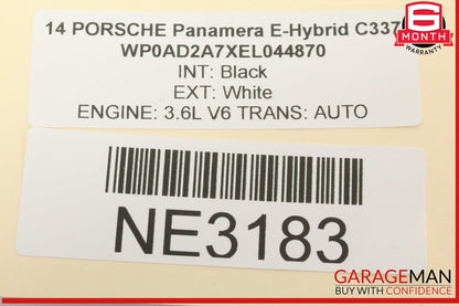 10-16 Porsche Panamera 970 E-Hybrid Rear Heated Seat Lock Control Panel Switch
