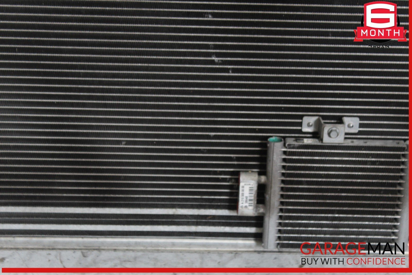 03-08 Mercedes R230 SL500 Engine Radiator A/C AC Condenser Oil Cooler Assembly