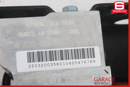 00-06 Mercedes R230 SL500 Rear ABC Hydraulic Suspension Valve Block Assembly OEM