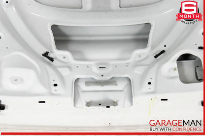 12-16 Audi S4 A4 Trunk Lid Shell White OEM