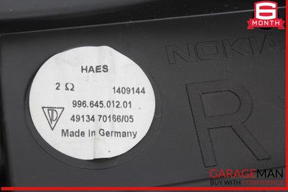 97-04 Porsche 986 Boxster Front Right Passenger Side Door Loudspeaker Woofer Box