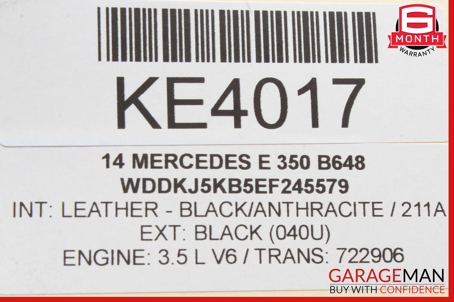 10-17 Mercedes W207 E350 E400 Coupe Front Right Side Door Tweeter Speaker Cover
