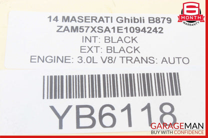 14-19 Maserati Ghibli M157 Rear Left Side CV Axle Shaft Drive Shaft Driveshaft