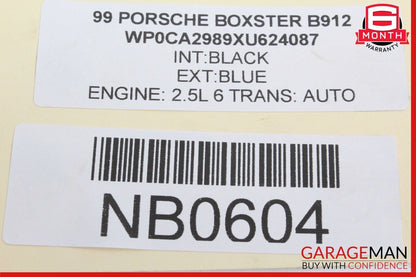 97-04 Porsche Boxster 986 S Right Side Engine Radiator AC A/C Condenser Fan Assy OEM