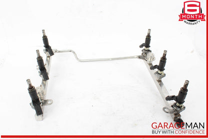 05-12 Mercedes W164 ML350 E350 SLK300 Fuel Injector Rail w/ Fuel Injectors OEM