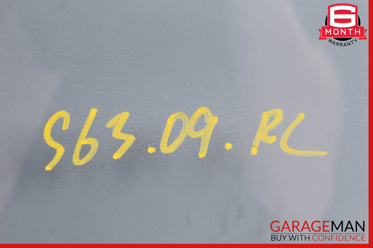 07-13 Mercedes W221 S63 AMG S600 Rear Left Side Door Window Auto Glass