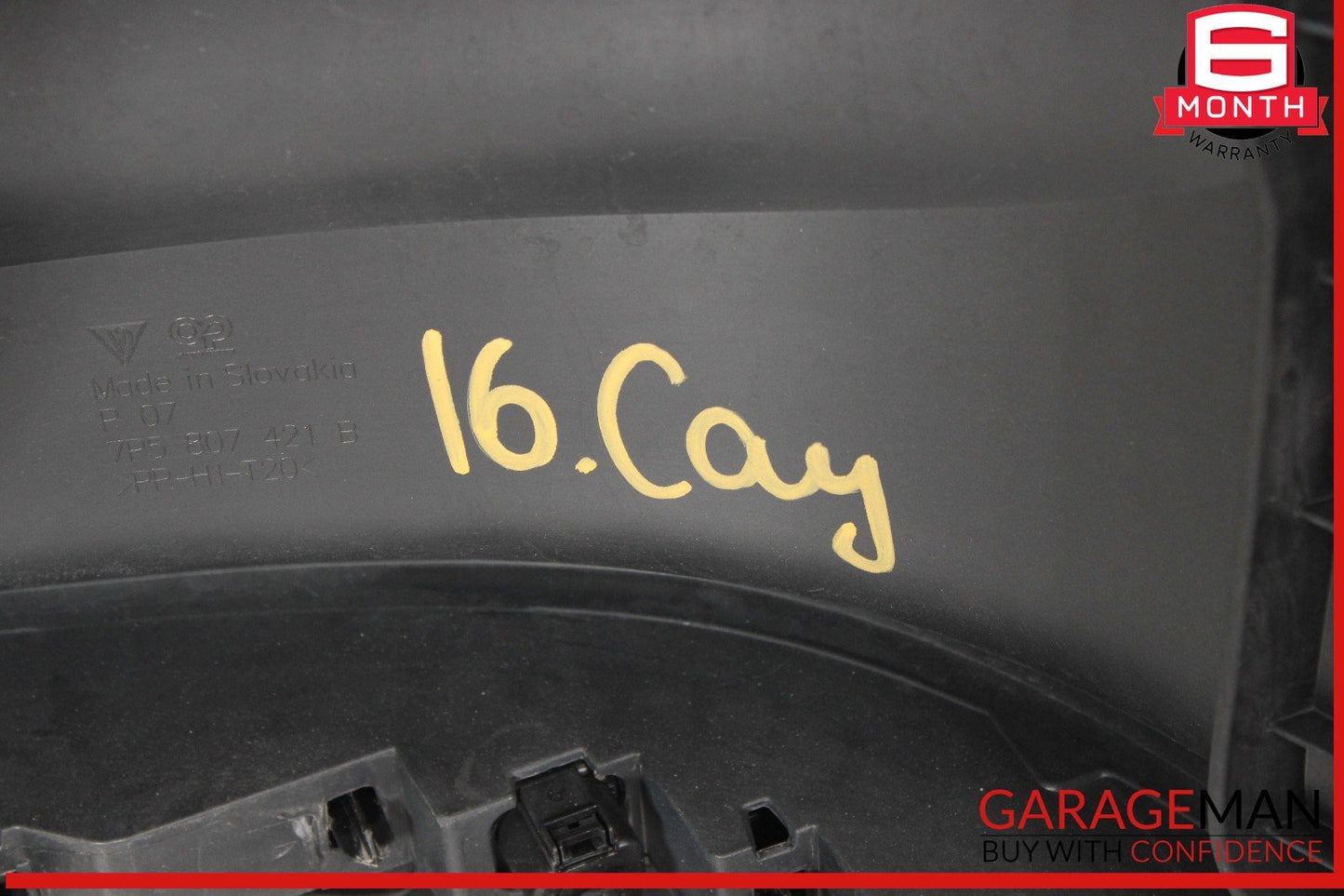 15-18 Porsche Cayenne 958 Sport Rear Bumper Cover Panel OEM