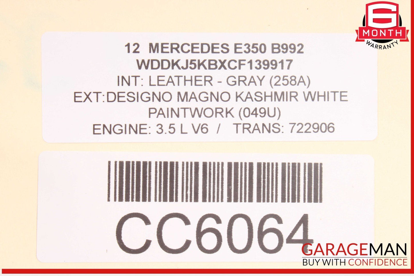 10-18 Mercedes W218 CLS550 E550 Rear Differential Diff Axle Carrier 2.47 OEM