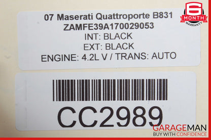 06-13 Maserati Quattroporte M139 S GT S Gas Fuel Tank Reservoir Assembly OEM