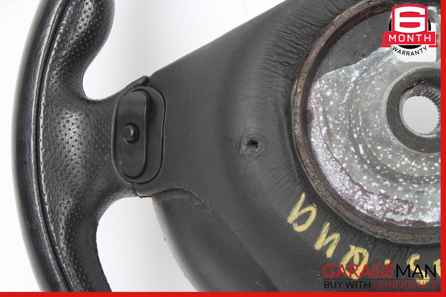 03-08 Maserati Quattroporte M139 Steering Wheel Black OEM