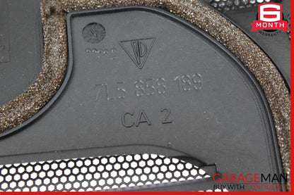 03-06 Porsche Cayenne Turbo Upper Center Dash Speaker Vent Grille Trim Panel OEM