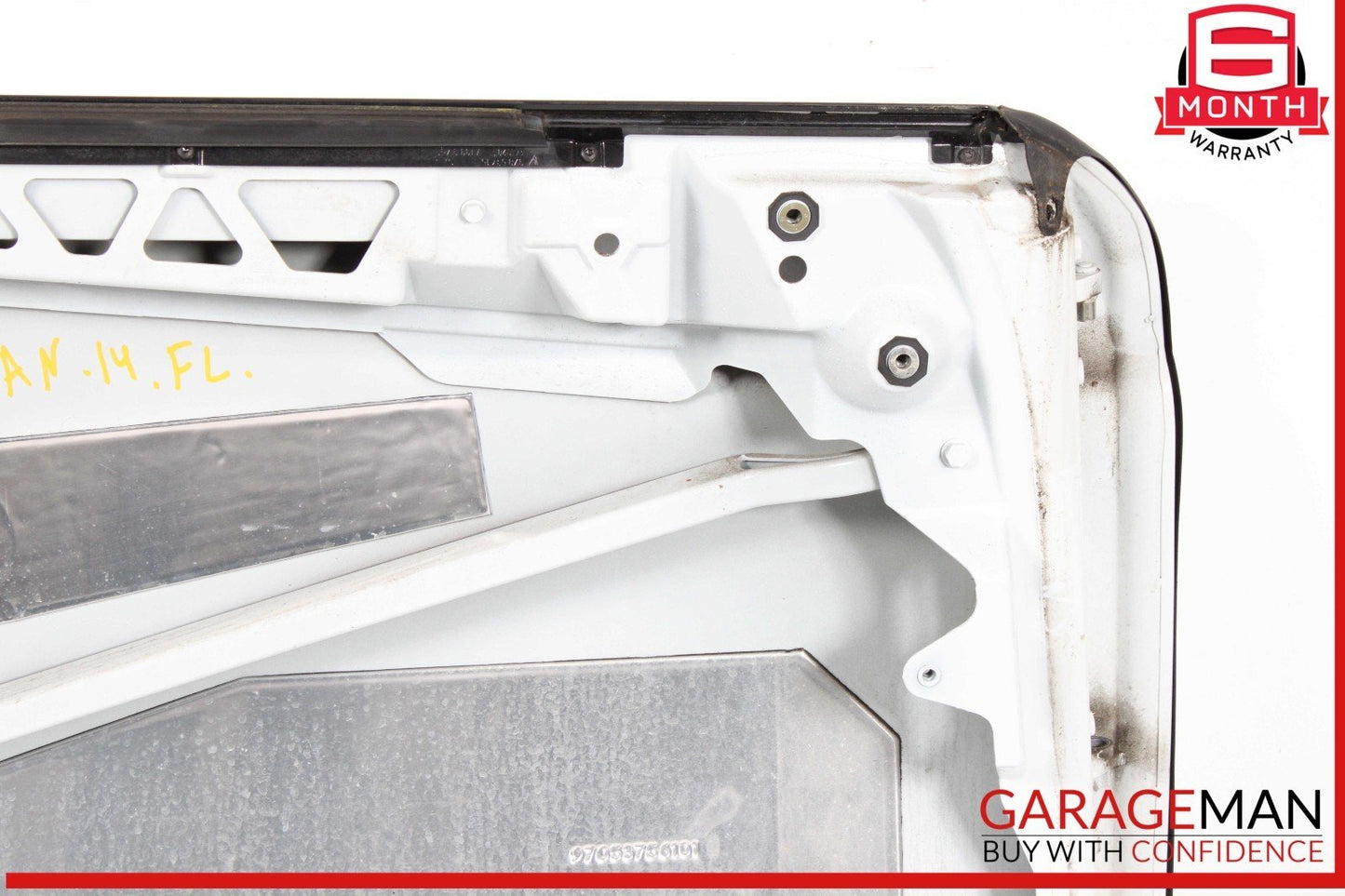 10-16 Porsche Panamera 970 Front Left Driver Side Exterior Door Shell Frame OEM
