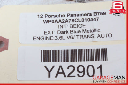10-13 Porsche Panamera 970 Front AC Heater Climate Control Switch Panel Assy