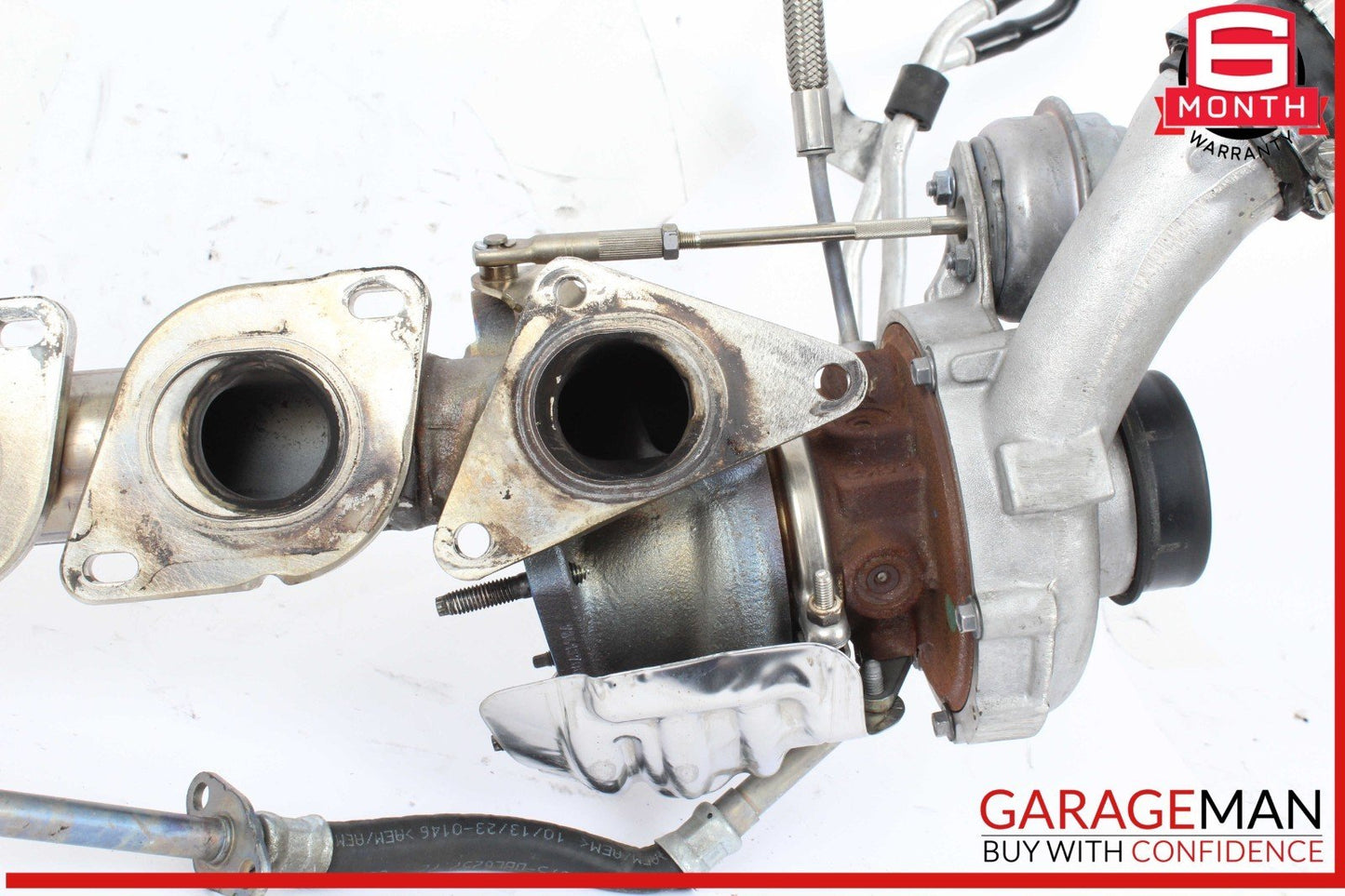 12-18 Mercedes W218 CLS550 E550 M278 Left Turbocharger Turbo Charger Manifold