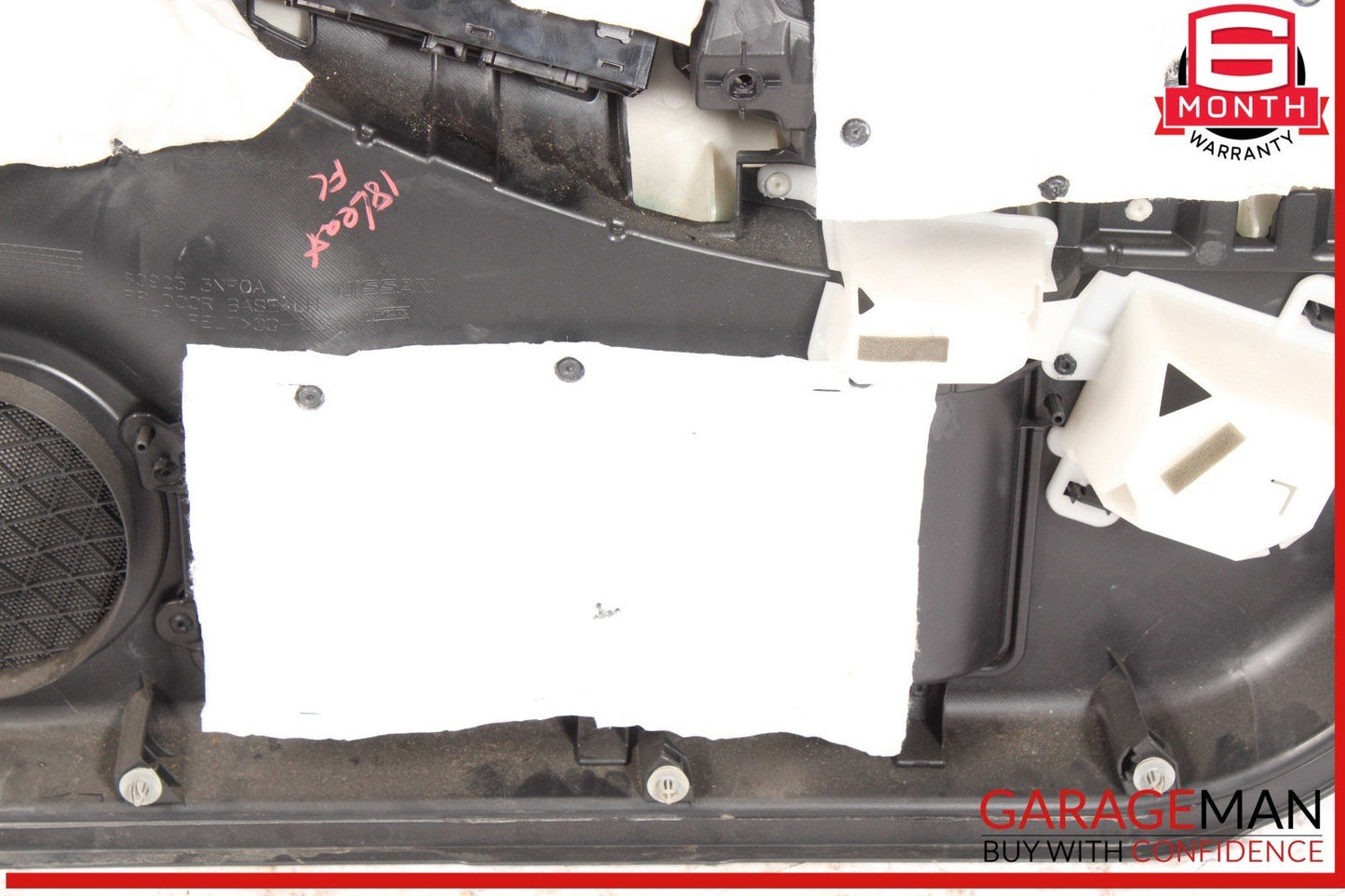 18-25 Nissan Leaf Front Left Driver Side Interior Door Panel Trim OEM