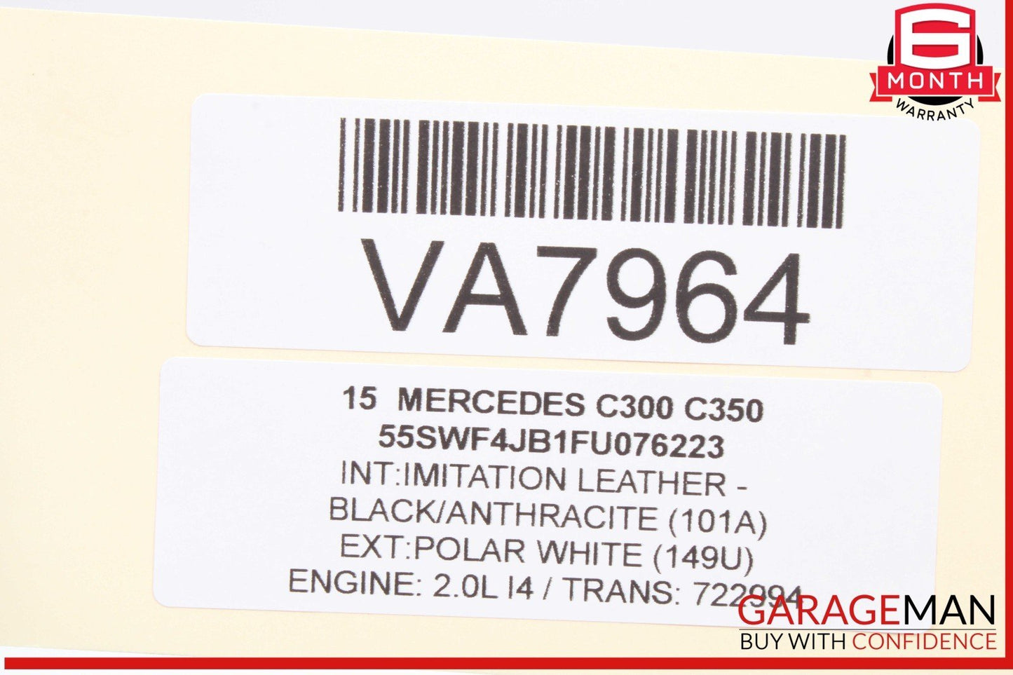 2015-2018 Mercedes W205 C300 Front Signal Acquisition Module 2059006818 OEM