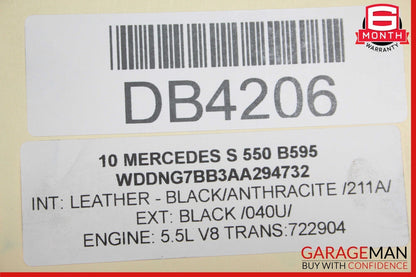 10-13 Mercedes W221 S400 S550 CL63 Power Steering Rack and Pinion Assembly RWD