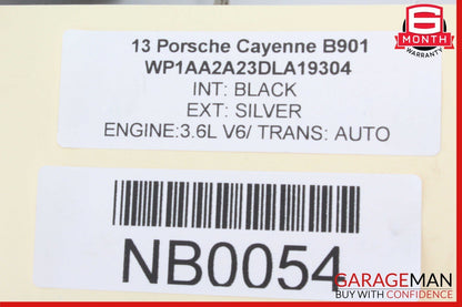 11-18 Porsche Cayenne / Touareg Hybrid 3.0L Engine Motor Crankshaft Crank Shaft