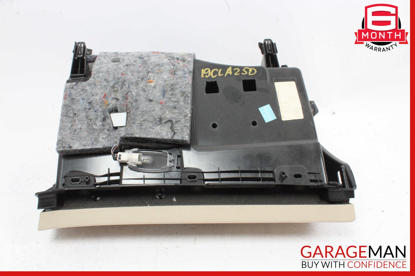 Mercedes W117 CLA250 Dashboard Glove Box Storage Compartment w/ Airbag OEM