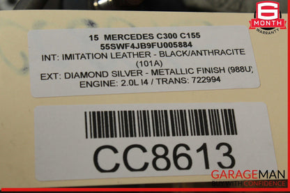 15-21 Mercedes W205 C300 RWD Rear Stabilizer Sway Anti Roll Bar OEM