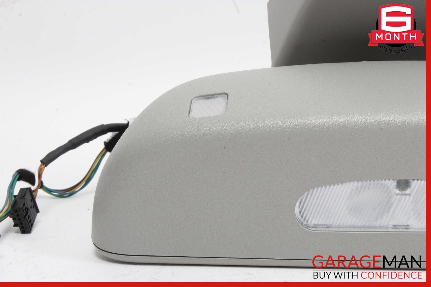 07-09 Mercedes W221 S550 S63 AMG Top Upper Rear View Inside Dim Mirror Gray OEM