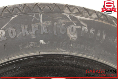 10-17 Mercedes W207 E400 C250 Coupe Donut Spare Tire Wheel Rim 135 80 17" OEM