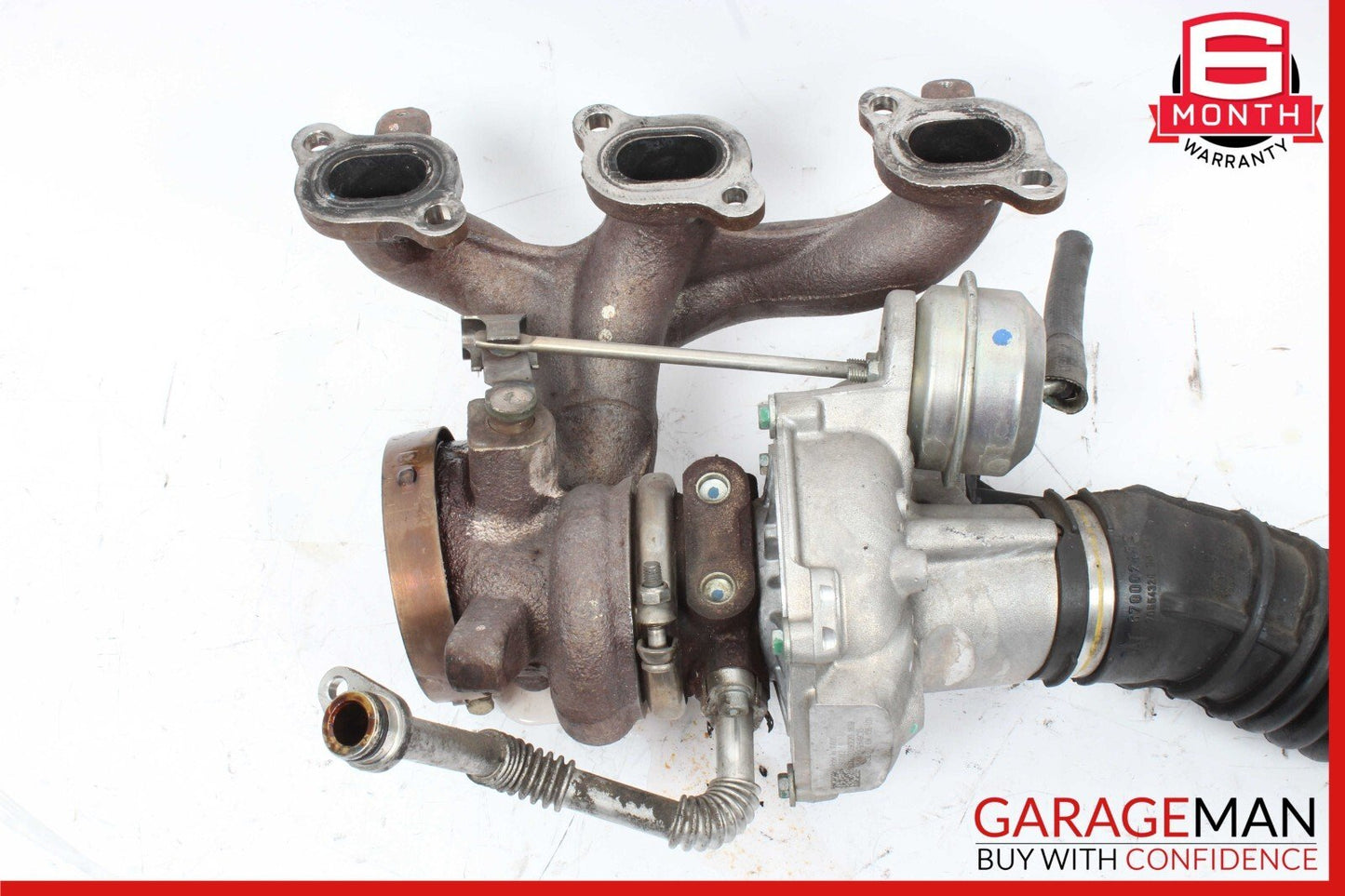 14-20 Maserati Ghibli Levante M157 Left Turbocharger Turbo Charger Manifold OEM