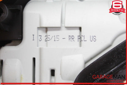 11-18 Audi A8 S8 Rear Right Side Inner Door Panel Cover w/ Lock Latch & Motor